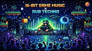 16-BIT GAME x DUB TECHNO | LONELY DUSK WALK &mdash; QUIET EXPLORATION & FOCUS MIX