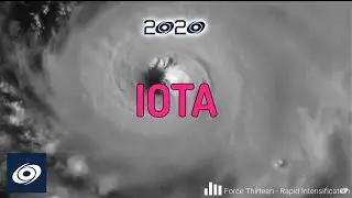 Траектория урагана Йота (2020)
