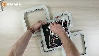 OVAL RGB music 85W 5S APP Сборка музыкальной светодиодной люстры с пультом от Estares 2024