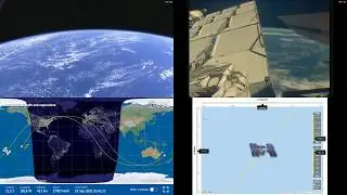 Passing over New Zealand - NASA/ESA ISS LIVE Space Station With Map - 172 - 2018-09-25