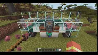 granja de xp con armadillos op 1.21 minecraft bedrock