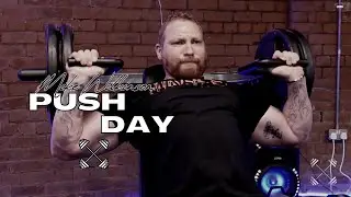 MISFITZ SUPPLEMENTS // Push Day With Mike Wilkinson