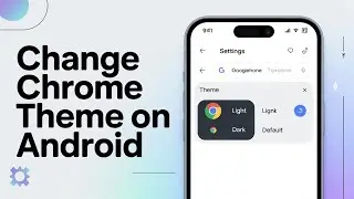 How to Change Background (Theme) on Google Chrome for Android | DelftStack Tutorial