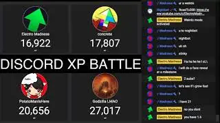 THE 4 WAY XP BATTLE (RISERS DISCORD)