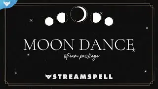 StreamSpell │Moon Dance Stream Package │ Twitch Overlays for OBS Studio, Streamlabs