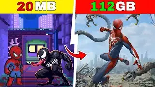 Maine Trai Kiya Hai 20MB Se Lekar 112GB Wale Spider Man Ke Game Funny Hindi Dubbed 😂