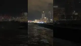 Colombo skyline at night