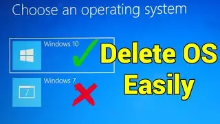 How to Remove OS from Boot Menu in Windows 10 | Delete an OS from Dual Boot