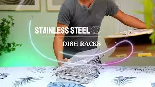 How to install Stainless Steel Dish Racks | EP22 | DIY - (M168 DIY)