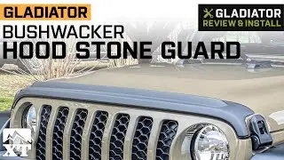 Jeep Gladiator JT Bushwacker Trail Armor Hood Stone Guard Review & Install