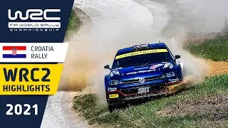 WRC2 Event Highlights - Croatia Rally 2021