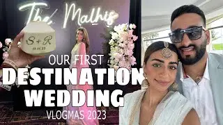 OUR FIRST INDIAN DESTINATION WEDDING IN MEXICO!! The Grand Moon Palace - Vlogmas 2023 | Prya Athwal