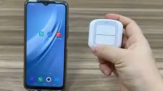 Tuya WiFi ZigBee 2 Gang Wireless 6 Scene Switch Push Button Controller Battery Powered Automation