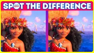 MOANA 2 Movie | Spot the 3 differences | Disney's Moana Movie
