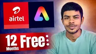 Airtel Free Adobe for 12 Months! -Don't Miss This 🫡 Airtel Free 4K Rupees Subscription adobe express