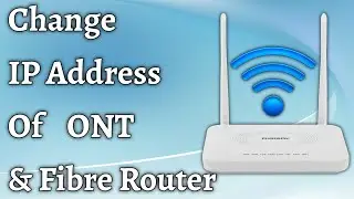 How to change IP Address fiber router | Wifi Ka Ip Address Kaise Change Kare #ipaddress #router #jio