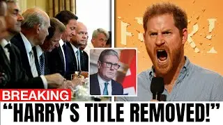 Prince Harry&rsquo;s Title REMOVED &mdash; 