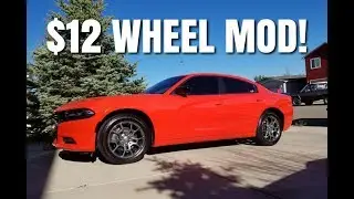 $12 Wheel mod! Dodge center cap hash marks!