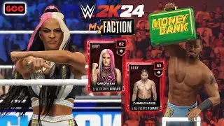 WWE 2K24 MyF ปลดล็อคการ์ด Ruby 2 ใบ Dakota & Carmero (พากย์ไทย)