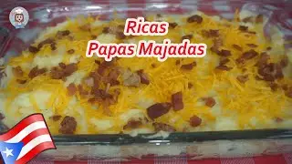 Papas Majadas con QUESO y Bacon🇵🇷😋😋🇵🇷*