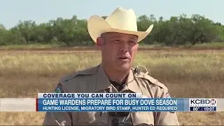Texas Game Wardens preparing for busy dove season