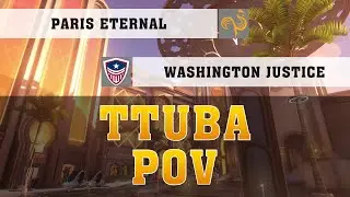 TTUBA GENJI POV ● Paris Eternal Vs Washington Justice ● Week 26 ● OWL POV