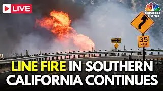 LIVE: Line Fire in Southern California Continues To Burn, Forcing Thousands To Evacuate | USA | N18G