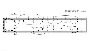 Bruckner, Anton &middot; Andante in B-Dur | WAB add 334/22