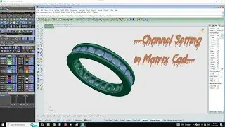 Channel Setting In Matrix Cad | Designerkaushu
