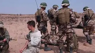 SPMAGTF-CR-AF 19.2, Royal Moroccan Armed Forces rehearse TRAP (2019) 🇺🇸