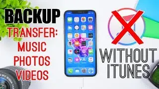 Easiest Way to Manage iPhone Without iTunes - BACKUP, TRANSFER Photos, Videos, Music & More !