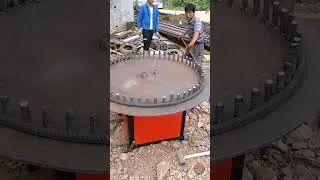 🔥💪 Unbelievable Steel Bending Magic! Watch Our Machine Defy Physics! #shorts #amazing #machines