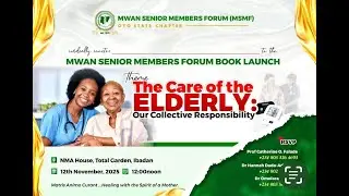 MWAN Senior Members Forum Book Launch 2025