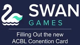Filling Out the New ACBL Convention Card Part 1