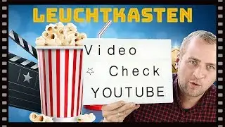 🔴KINO DEKO LEUCHTKASTEN SCHILD IM TEST REVIEW
