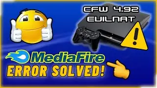 PS3 MediaFire ERROR FIXED!  For CFW  (100% Working Method)