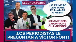 🤦‍♂️🚨 ¡SURREALISTAS RESPUESTAS DE VÍCTOR FONT A LAS PREGUNTAS DE SPORT O EL CHIRINGUITO! 🚨🤦‍♂️