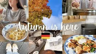 Early Autumn in Germany🇩🇪  Back-to-School, cozy food Prep & German thrift store adventures🍂