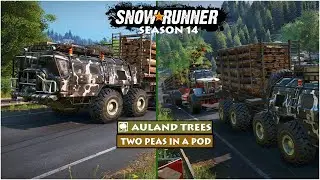 SnowRunner : Sezonul 14 | Two Peas in a Pod | Austria | Auland Trees