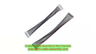 Wire Harness Assemblies 2.54mm 05P White Puncture IDC to Double Head Connection 22AWG Wire Harness C