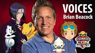 Brian Beacock Voice of Digimon, Monokuma, Yumichika and more London Anime Con