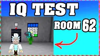 ROOM 62 IQ TEST Roblox Walkthrough 🧠 [Full Guide English]