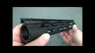 The MI AR-10 SS Series Free Float Hand Guard.