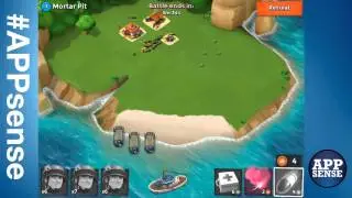 Boom Beach - Mortar Pit - Single Player Walkthrough