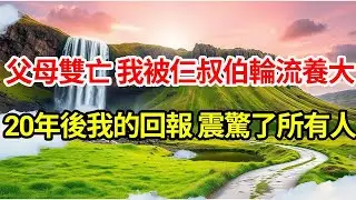 父母雙亡 我被3個叔伯輪流養大，20年後我的回報 震驚了所有人 #命運的相遇#為人處世#生活故事●