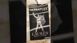 Ralph Lauren Ultraflex Lenticular Suit Tag