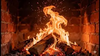 Warm Fireplace 4K Realistic Fire Sounds for Deep Sleep Relaxation Stress Relief Cozy Night