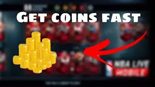 How to get coins fast, NBA live mobile (Insane method)