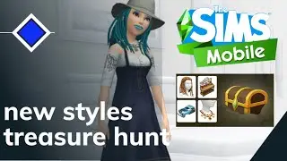 Sims mobile | new styles treasure hunt 🤠