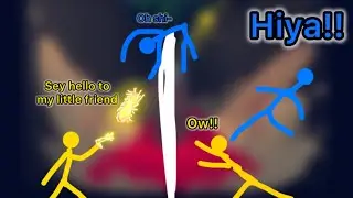 Stick fight is not for the weak